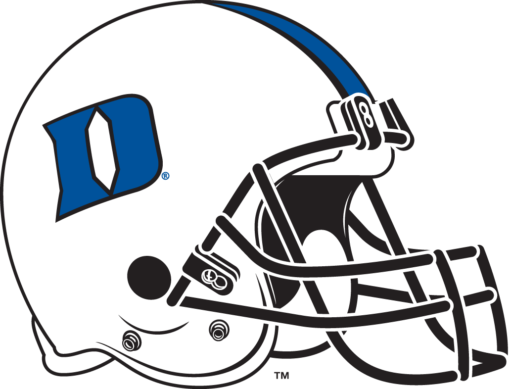 Duke Blue Devils 2004-2007 Helmet Logo iron on paper